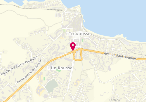 Plan de Un Temps Pour Elle, 2 Route de Calvi, 20220 L'Île-Rousse