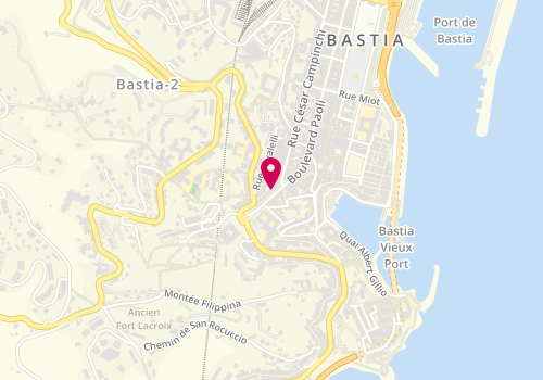 Plan de Boutique Aigle Bastia, 5 Boulevard Paoli, 20200 Bastia
