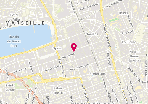 Plan de Ikks, 33 Rue Paradis, 13001 Marseille