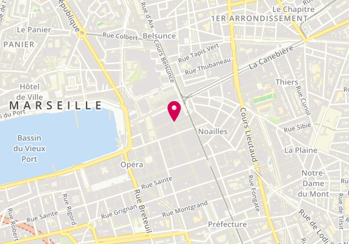 Plan de Armand Thiery Homme, 11 Bis Rue Saint-Ferréol, 13001 Marseille