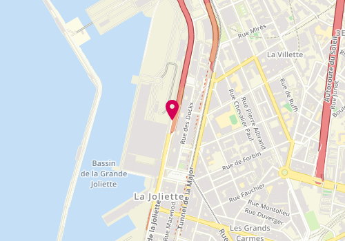 Plan de Petit Bateau, Centre Commercial Les Terrasses du Port 9 Quai Lazaret, 13002 Marseille