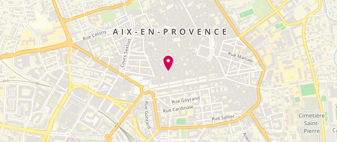 Plan de Elevenparis, 43 Rue Espariat, 13100 Aix-en-Provence