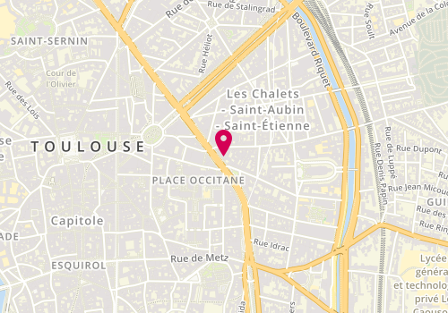 Plan de Size Factory, 36 Boulevard Lazare Carnot, 31000 Toulouse