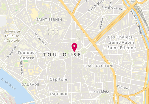 Plan de Antonelle Toulouse, 20 Rue Lafayette, 31000 Toulouse