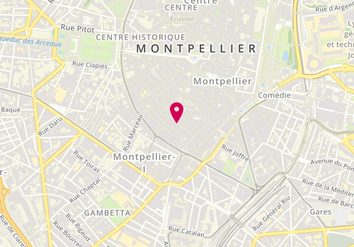 Plan de Acoté Outlet, 14 Rue du Petit Saint-Jean, 34000 Montpellier