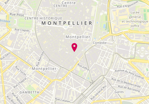 Plan de Dewachter Montpellier, 22 Grand Rue Jean Moulin, 34000 Montpellier