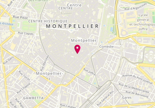 Plan de Bellaway, 28 Rue de l'Argenterie, 34000 Montpellier