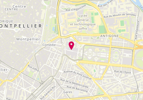 Plan de 1.2.3, 1 Rue des Pertuisanes, 34000 Montpellier