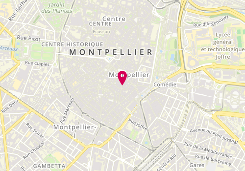 Plan de Tommy Hilfiger Store, 9 Rue de l'Argenterie, 34000 Montpellier