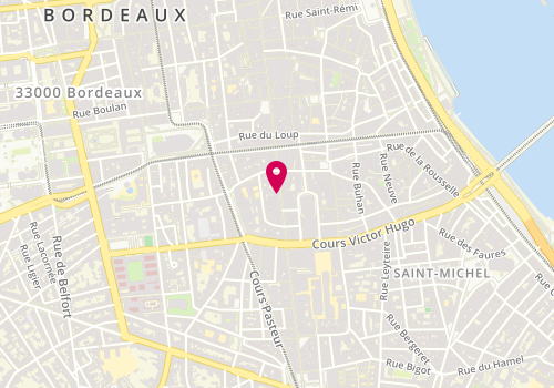 Plan de Coline Diffusion, 143 Rue Sainte Catherine, 33000 Bordeaux