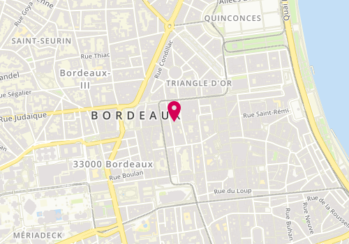 Plan de 1.2.3, 61 Rue de la Prte Dijeaux, 33000 Bordeaux