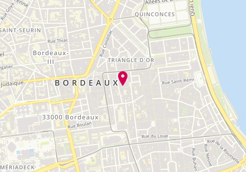 Plan de Jott, 47 Rue de la Prte Dijeaux, 33000 Bordeaux
