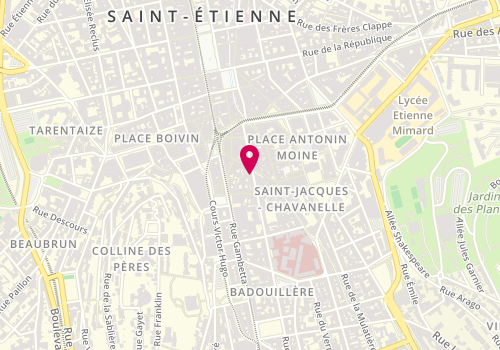 Plan de Suite 341, 22 Rue Michelet, 42000 Saint-Étienne