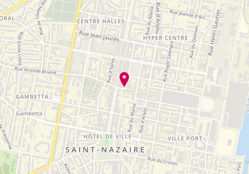 Plan de Assape, 28 Rue de la Paix, 44600 Saint-Nazaire