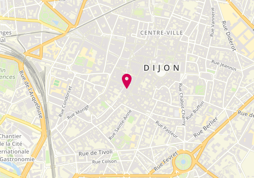 Plan de Arthur, 38 Rue Piron, 21000 Dijon