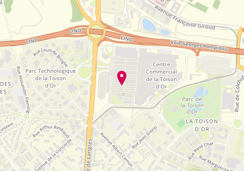 Plan de Bizzbee, Centre Commercial Toison d'Or Voie Georges Pompidou, 21000 Dijon