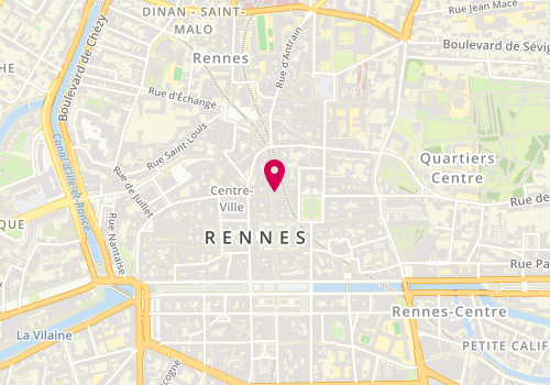 Plan de Aubade l'Art d'Aimer, 1 Rue Nationale, 35000 Rennes