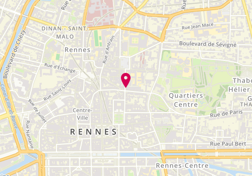 Plan de Atelier Coqlico Rennes, 22 Rue Hoche, 35000 Rennes