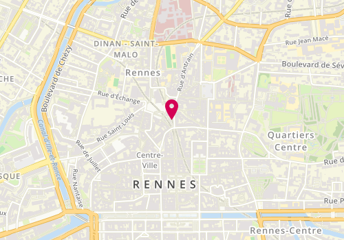 Plan de Aigle, 3 Rue de la Motte Fablet, 35000 Rennes