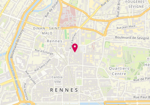 Plan de Friking, 10 Rue Saint-Melaine, 35000 Rennes