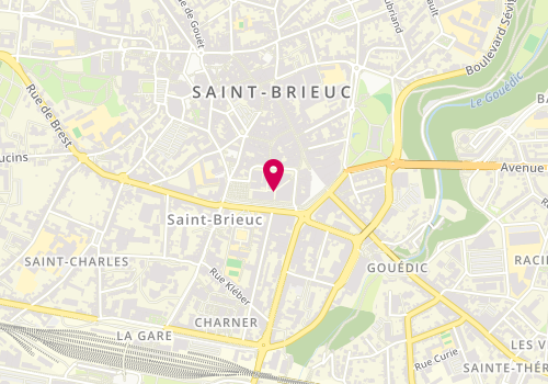 Plan de Zeeman Saint Brieuc, 1 Rue Sainte-Barbe, 22000 Saint-Brieuc
