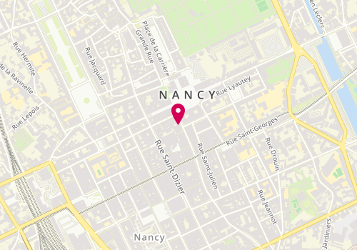 Plan de Jacadi, 12-14 Rue des Dominicains, 54000 Nancy