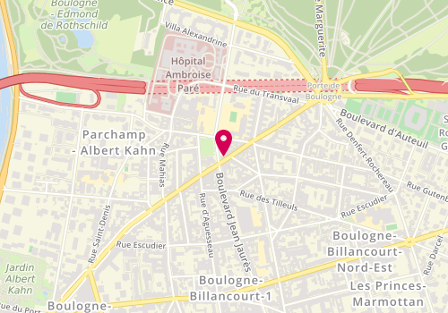 Plan de Acquaverde, 48 avenue Jean Baptiste Clément, 92100 Boulogne-Billancourt