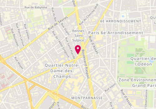 Plan de 1 2 3, 116 Rue de Rennes, 75006 Paris