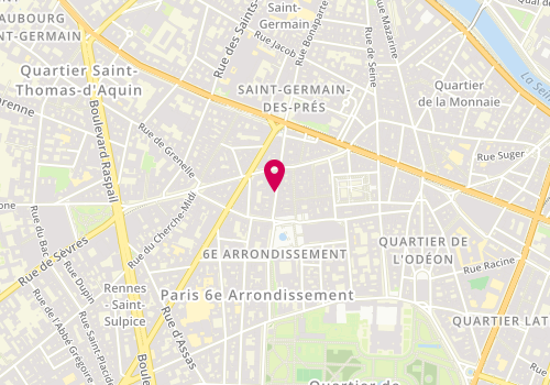 Plan de Stella Forest, 66 Rue Bonaparte, 75006 Paris