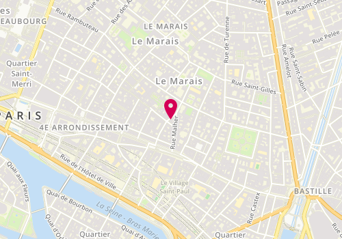 Plan de Tressé, 2 Bis Rue des Rosiers, 75004 Paris