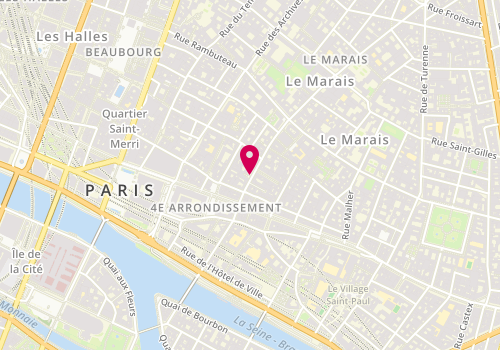 Plan de 45R, 23 Rue Vieille du Temple, 75004 Paris