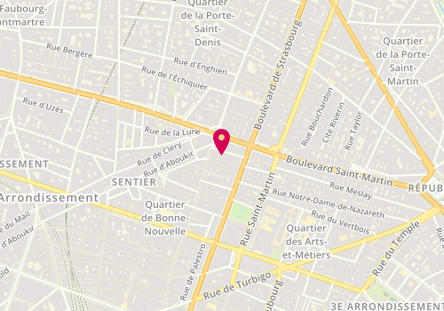 Plan de Freda, 26 Rue Blondel, 75002 Paris