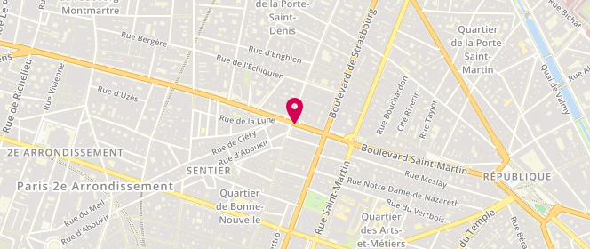 Plan de Celio St Denis, 19 Boulevard Saint Denis, 75002 Paris