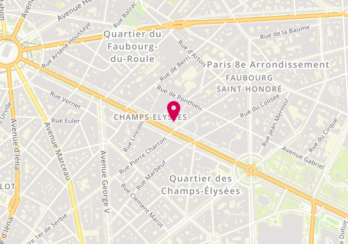 Plan de Fanm Soley, 66 avenue des Champs-Élysées, 75008 Paris