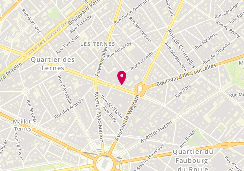 Plan de Intimissimi, 6 avenue des Ternes, 75017 Paris