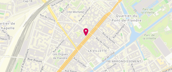 Plan de Camaieu, 131 avenue de Flandre, 75019 Paris