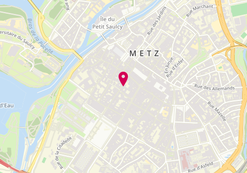 Plan de Maje, 8 Rue des Clercs, 57000 Metz