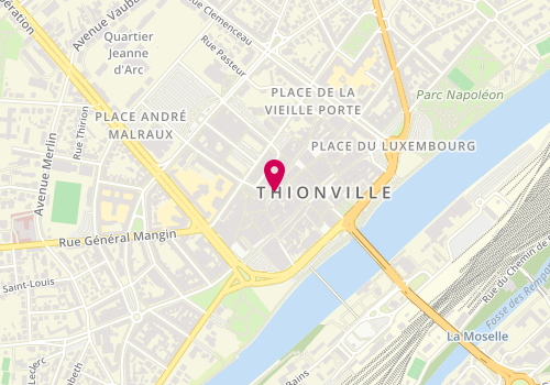 Plan de Charlyne Mariage, 1 Rue du Four Banal, 57100 Thionville