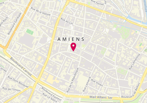 Plan de A la Dentelliere, 6 Rue Duméril, 80000 Amiens