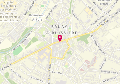 Plan de Boutique N 41, 96 Rue Henri Cadot, 62700 Bruay-la-Buissière