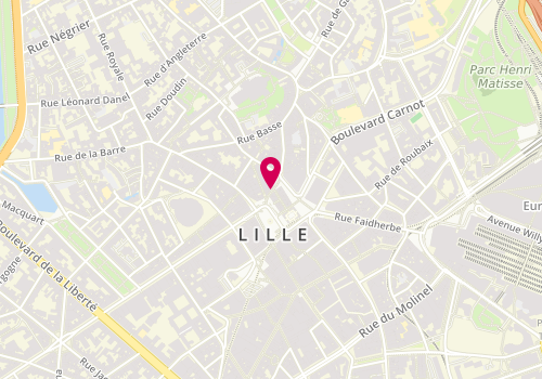 Plan de Keitel, 9-11 Rue de la Bourse, 59800 Lille