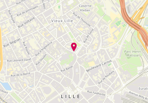 Plan de Ba&sh - Lille - Outlet, 4 Rue de la Monnaie, 59800 Lille